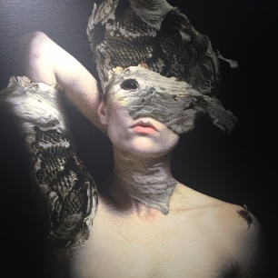 "Masquerade Series - The Bee Queen" created by Chris Guarino. Limited Giclee on Canvas. $895.